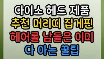 다이소 헤드 제품 추천 머리띠 집게핀 헤어롤 남들은 이미 다 아는 꿀팁 다이소 헤드 제품 추천 머리띠 집게핀 헤어롤 썸네일